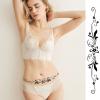 12 Sheets Flower Navel Temporary Tattoos Stickers Sexy Flower Butterfly Styles Long Belly Abdomen Waist Back Waterproof Tattoos for Women Body Art view 4