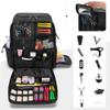 BAFASO Large Capacity Barber Case, Travel Hairdresser Bag Holds Various Hair Cutting Tools (Bag Only), Black view 2