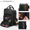 BAFASO Large Capacity Barber Case, Travel Hairdresser Bag Holds Various Hair Cutting Tools (Bag Only), Black view 4