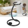 Safety Razor Stand, Stainless Steel Brush Shaving Holder Storage Shave Organizer Extra Stability Non slip Base Modern Fast Drying Accessory for Man Women Shower Room Bathroom Countertops Tool(Black) view 4