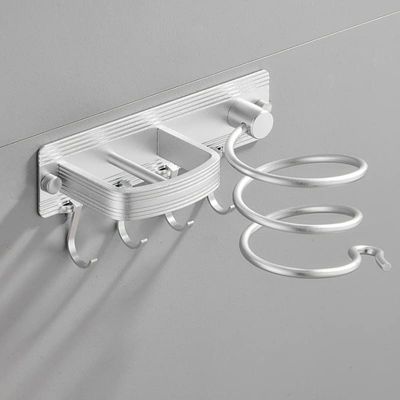 Hair Blow Dryer Holder, Space Saving Hair Curling Flat Iron Tools Bracket