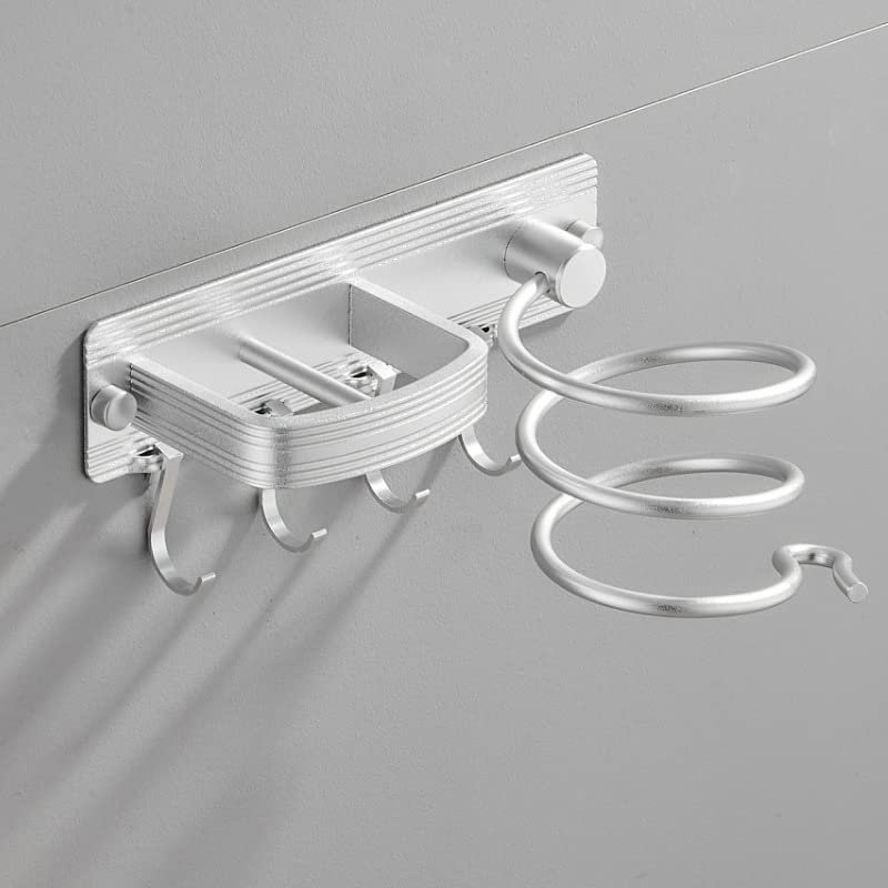 Hair Blow Dryer Holder, Space Saving Hair Curling Flat Iron Tools Bracket