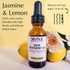 MONA 100% Natural Scalp & Hair Treatment Oil | Hair Growth Serum for Dry & Damaged Hair Care | Repairs, Nourishes, Strengthens, Shines | All Hair Types & Textures (JASMINE & LEMON, 1.0 Fl Oz) view 2