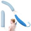 KkaFFe Shower Brush with Long Handle15.35" Back BrushLong Back Scrubber for Men WomenLong Handled Sponge Body Exfoliator, Loofah Back Scrubber for Aid Bathing view 1