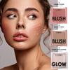 Lamel Blush Cheek Taupe Color Mini - Natural, Lightweight, Smooth, Blendable Powder - Shading & Contouring - 4 Universal Shades Powder Blush - Cruelty Free -  404 (Taupe) - 3.8g / 0.13 view 4