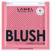 Lamel Pink Blush Cheek Color Mini - Blendable Natural Blush Powder - Enhances & Defines Shapes & Features - Contouring Powder - 4 Universal Shades - 405 (Pink Blossom) - 3.8g / 0.13 oz view 1