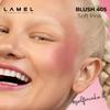 Lamel Pink Blush Cheek Color Mini - Blendable Natural Blush Powder - Enhances & Defines Shapes & Features - Contouring Powder - 4 Universal Shades - 405 (Pink Blossom) - 3.8g / 0.13 oz view 2