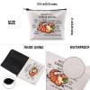 G2TUP Bearded Dragon Lover Gift Anatomy Of A Bearded Dragon Makeup Bag Bearded Dragon Mom Cosmetic Bag Bearded Dragon owner Gift Zipper Travel Bag (Anatomy Of A Bearded Dragon White Bag) view 3
