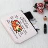 G2TUP Bearded Dragon Lover Gift Anatomy Of A Bearded Dragon Makeup Bag Bearded Dragon Mom Cosmetic Bag Bearded Dragon owner Gift Zipper Travel Bag (Anatomy Of A Bearded Dragon White Bag) view 4