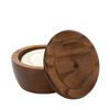 MHLE Wooden Bowl with Shaving Soap | Aloe Vera | 65 Grams | Shave Soap for Men | Steamed Ash Shaving Bowl | Rich & Light Soap Formula | Nurturing Shave Soap Lather view 2