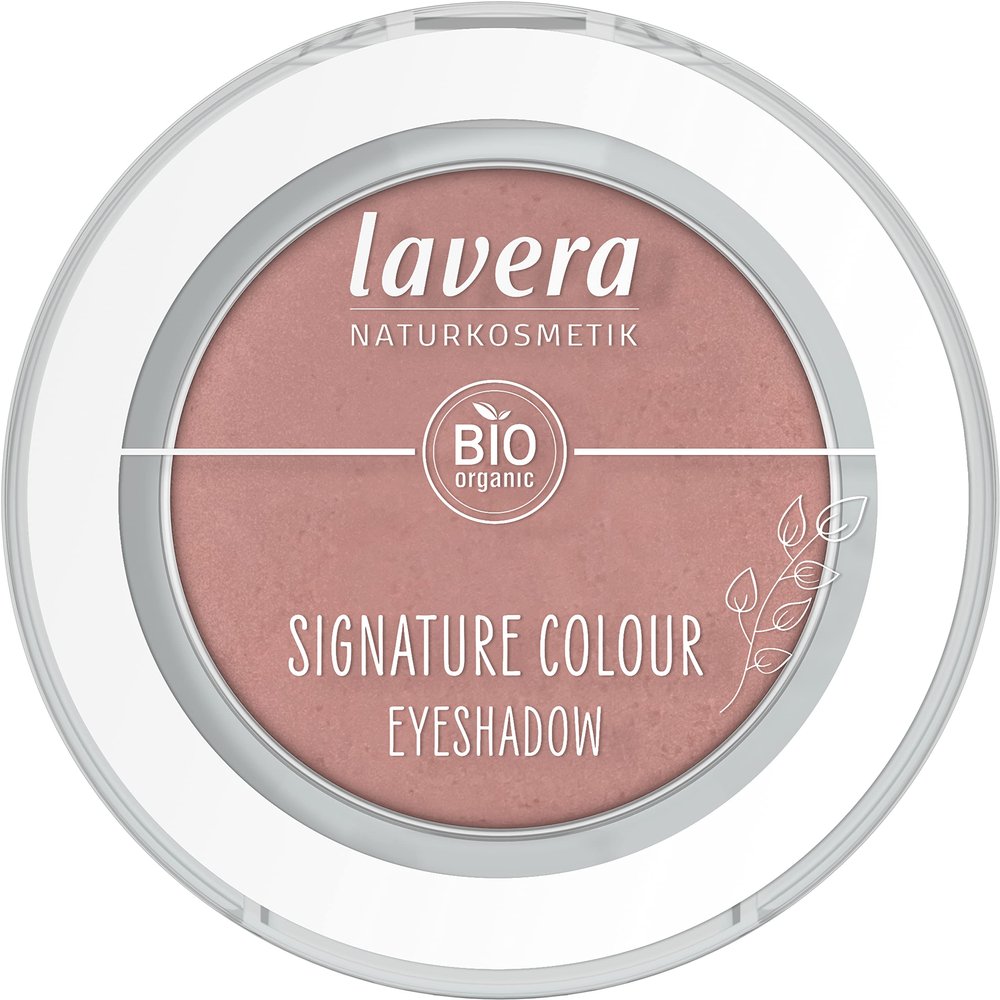 lavera Signature Colour Eyeshadow -Dusty Rose 01- rosa -Bio-Mandell & Vitamin E - Vegan - matt - Intensive Farbabgabe (1 Stck)'