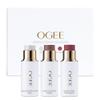 Ogee Face Stick Crystal Collection Trio - Contour Stick Makeup Collection - Certified Organic Contour Palette - Includes Bronzer Stick, Blush Stick & Highlighter Stick view 1