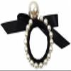 2ps Hair Rope with Pearls Korean Fashion Small Incense Wind Rubber Band Female Tie Head Net Red Ins Black Ribbon Hair Rope Hair Ring view 1