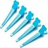 10Pcs/Set 5cm Metal Hairpins Duck Mouth Salon Clamps Women Beauty Colorful Hairdressing Styling Tools (Color : Blue) view 1