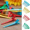 10Pcs/Set 5cm Metal Hairpins Duck Mouth Salon Clamps Women Beauty Colorful Hairdressing Styling Tools (Color : Blue) view 3