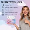 LOOKNOOK Disposable Face Towel, 50% Thicker, Soft for Sensitive Skin, Multipurpose Cleaning Cloth, 70 Count, 6 pack view 2