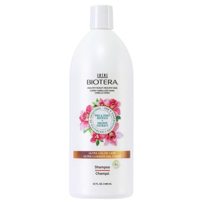Biotera Ultra Color Care Shampoo | Prolongs Vivid Color-Treated Hair | Microbiome Friendly | Vegan & Animal Test Free | Paraben & Sulfate Free | Color-Safe | 32 Fl Oz