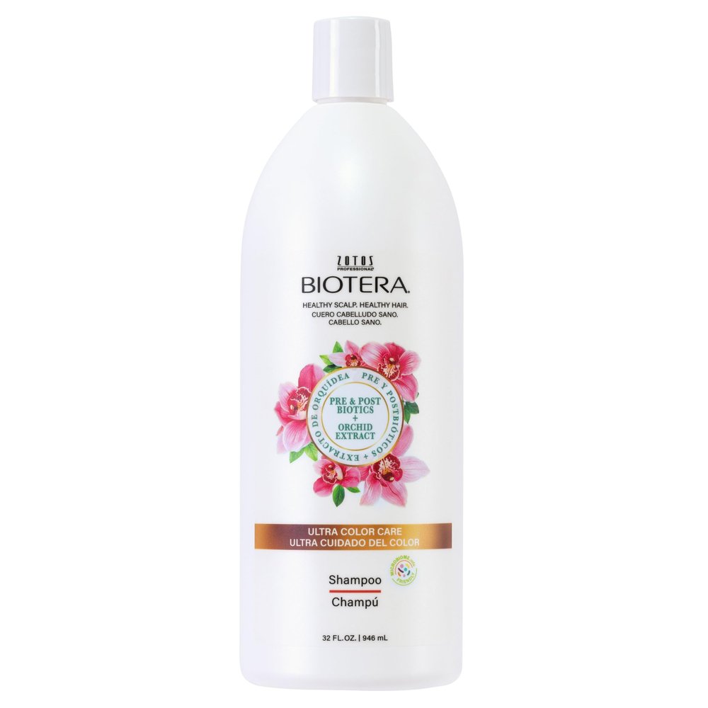 Biotera Ultra Color Care Shampoo | Prolongs Vivid Color-Treated Hair | Microbiome Friendly | Vegan & Animal Test Free | Paraben & Sulfate Free | Color-Safe | 32 Fl Oz