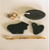 CURE. Premium Natural Bian Stone Gua Sha for Body & Bian Heart Gua Sha for Face view 2
