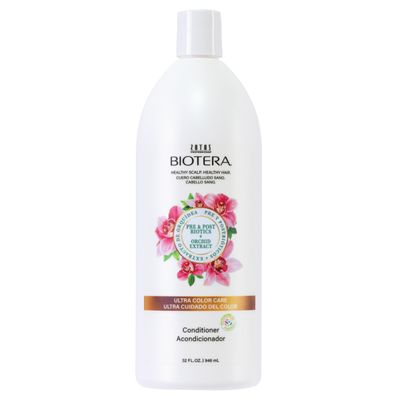 Biotera Ultra Color Care Conditioner | Prolongs Vivid Color-Treated Hair | Microbiome Friendly | Vegan & Animal Test Free | Paraben & Sulfate Free | Color-Safe | 32 Fl Oz