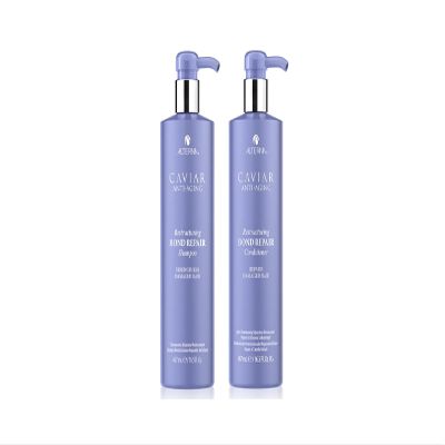 Alterna Caviar Anti-Aging Restructuring Bond Repair Shampoo and Conditioner Jumbo Set, 16.5oz each | Rebuilds & Strengthens Damaged Hair | Sulfate Free