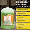 Zep Head-To-Toe Hand Wash, Shower Soap and Shampoo - 1 Gallon (Case of 4) 97524 - FOR WORKPLACE and INDUSTRIAL USE ONLY view 3