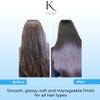 kraze beauty Formaldehyde Free Keratin Smoothing Hair Treatment - Straightening For Silky Smooth & Frizz Free Hair - 33.8 Fl.Oz view 3