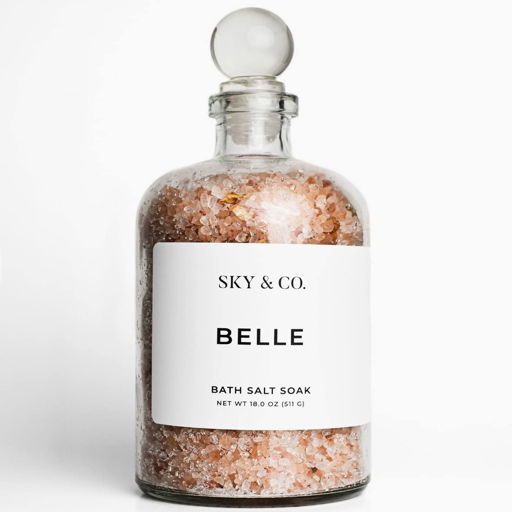 18oz Belle - Bath Salt Soak (Belle)