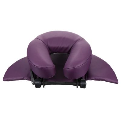 EXCEART Cushion Face Cushion Pillow Headrest Massage Bed Face Down Purple