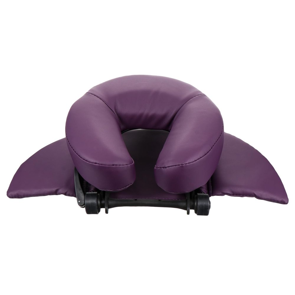 EXCEART Cushion Face Cushion Pillow Headrest Massage Bed Face Down Purple