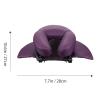 EXCEART Cushion Face Cushion Pillow Headrest Massage Bed Face Down Purple view 3