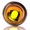 1 oz Glass Bottle w/Black Fine Mist Top (360 Bottles, Amber) view 4
