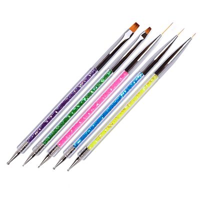 Face Steamer for Facial Deep Cleaning Home Brush Nail Nail And Design Nail Liner Nail Salon Dotting Tools5 Including Nail For Acrylic Pens Kit PCS Double-Ended Arts Makeup Spray