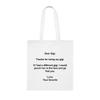 Dear Gigi Tote Bag, Gigi Gift, Gigi Christmas Gift idea, Gift For Gigi, Gigi Shoulder Bag, Gigi reusable Bags, Gift for Gigi from Favorite Grandkids view 1