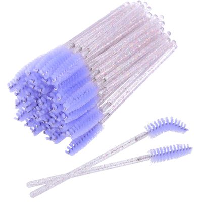 Eyelash Brush, YITOU Disposable Makeup Brushes Mascara Brushes Eye Lashes Brush Crystal Wands Applicator Kits for Eyelash Eyebrow Extensions, Spoolie Tool, Bristles
