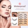 30 Lashes for 20 Thick False Eyelashes Soft Reusable Eyelashes Diy Eyelash Extension Cluster Adhesive C Curling Natural Single Eyelashes Thin False Effortless Curls Overnight view 4