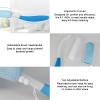 Leetye Mei Long Handled Shower Brush, Non-Slip Long Handle Bath Brush, Back Body Brush Gentle Exfoliating and Lather Well Deep Cleansing Long-Lasting for Body view 4