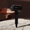 FUNTIN Hair Dryer, Blow Dryer with Diffuser Brush Comb for Women 4C Thick Curly Hair 1800w-Professional Black view 4