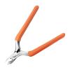 CGBE Cuticle Trimmer, 3/4 Jaw Extremely Sharp Cuticle Nippers, Professional Nail Cuticle Trimmer Tools, Non-slip Silicone Handle Cuticle Clipper for Nail Care Pedicure Manicure Nail (Orange) view 1