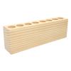 FOMIYES Cosmetic Lipstick Stand Cosmetic Vanity Organizer Lipstick Tower Wood Makeup Containers Case L Brackets for Shelves Household Rack Wooden Lip Gloss Storage Box view 4