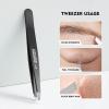 Eyebrow Tweezers for Women ZERNBER Best Precision Tweezers for Men Chin Hair Professional Tweezer for Facial Hair Remover view 2