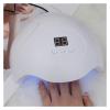 30W Nail Dryer 15pcs Leds LCD Display Nail Lamp For Curing UV/LED/Builder Infrared Sensor Lamp Fast Drying UV LED Lamp (Color : Pink) view 4