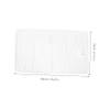 FOMIYES Sheet Beauty Massage Bed Cover Massage Supply Fitted Massage Bed Covers Lash Bed Salon Bed Cover Lash Chairs for Eyelash Tech Bracket Cover White with Holes Microfiber Cloth view 2