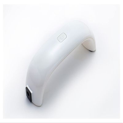 9W Mini Nail Dryer USB LED UV Lamp For Curing Nail Dryer Gel Polish Dryer Lamp Led Rainbow Nail Lamp For Nail Art Manicure Tools (Color : White)
