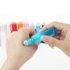 UTURAL 12Pcs 10ml Colorful Frosted Essential Oil Roller Bottles Glass Empty Containers with Stainless Steel Ball for Essential Oils, Perfumes and Lip Balms(Mix Color) view 3