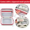 Case Compatible with Wahl Professional Peanut Hair and Beard Clipper Trimmer #8655 8685 8663 8331 08655-3901. Hair Clipper Organizer Holder for Attachment Comb,Oil,Blade Guard (Box Only)-White view 3