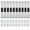 10pcs Empty Lip Gloss Tubes Transparent Lip Balm Containers Tubes DIY Cosmetic Reusable Refillable Lipstick Container for Home and Travel view 1