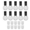 10Pcs 5ml Empty Lip Gloss Tubes Containers Cute Ball Type Plastic Refillable DIY Lip Gloss Bottle, Reusable Empty Bottle Tube Container for Home and Travel view 1