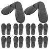 Healvian 20Pcs Unisex Guest Disposable Slippers,Disposable Hotel Slippers,Non Slip Reusable Slipper,Portable Travel,House for Guests Home Spa Indoor Wedding Travel Party view 1