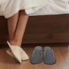 Healvian 20Pcs Unisex Guest Disposable Slippers,Disposable Hotel Slippers,Non Slip Reusable Slipper,Portable Travel,House for Guests Home Spa Indoor Wedding Travel Party view 2